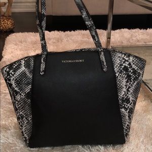 Victoria’s Secret Bag with Snake Print Sides